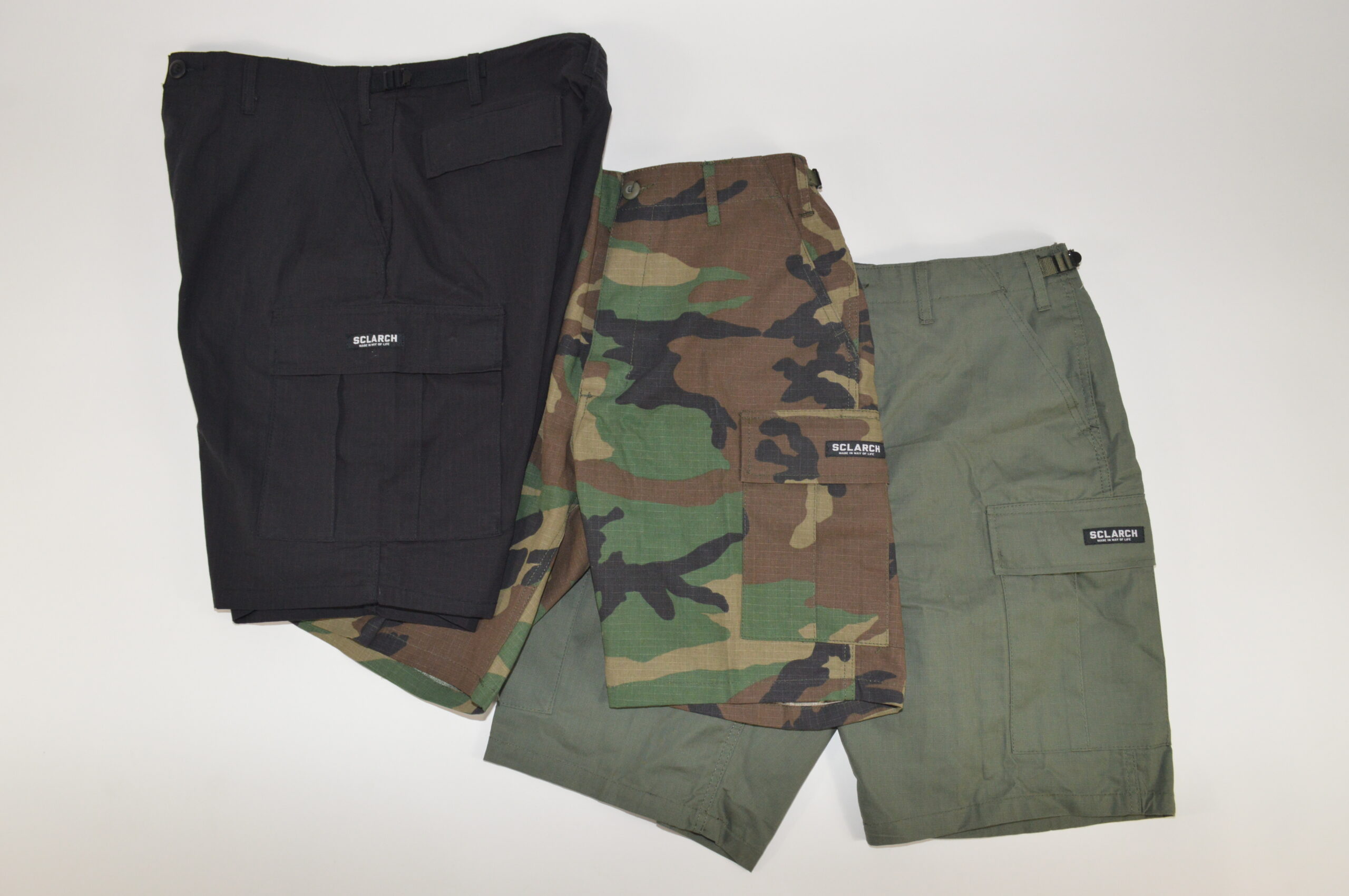 SCLARCH_HARF_CARGO_PANTS